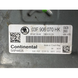 ECU MOTOR CONTINENTAL SIMOS 10.22A 5WP44826 VAG 03F906070HK