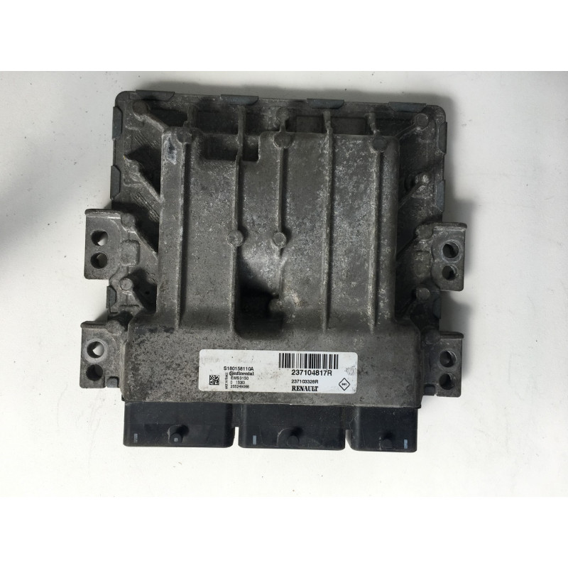 ECU MOTOR CONTINENTAL EMS3150 S180158110A RENAULT 237104817R 237103328R