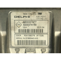 ECU MOTOR DELPHI DDCR R0410B027B RENAULT 8200331477 8200374150