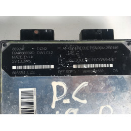 ECU LUCAS DCN2 R04080030D PEUGEOT 206 1.9D 51KW 70HP 9641390180