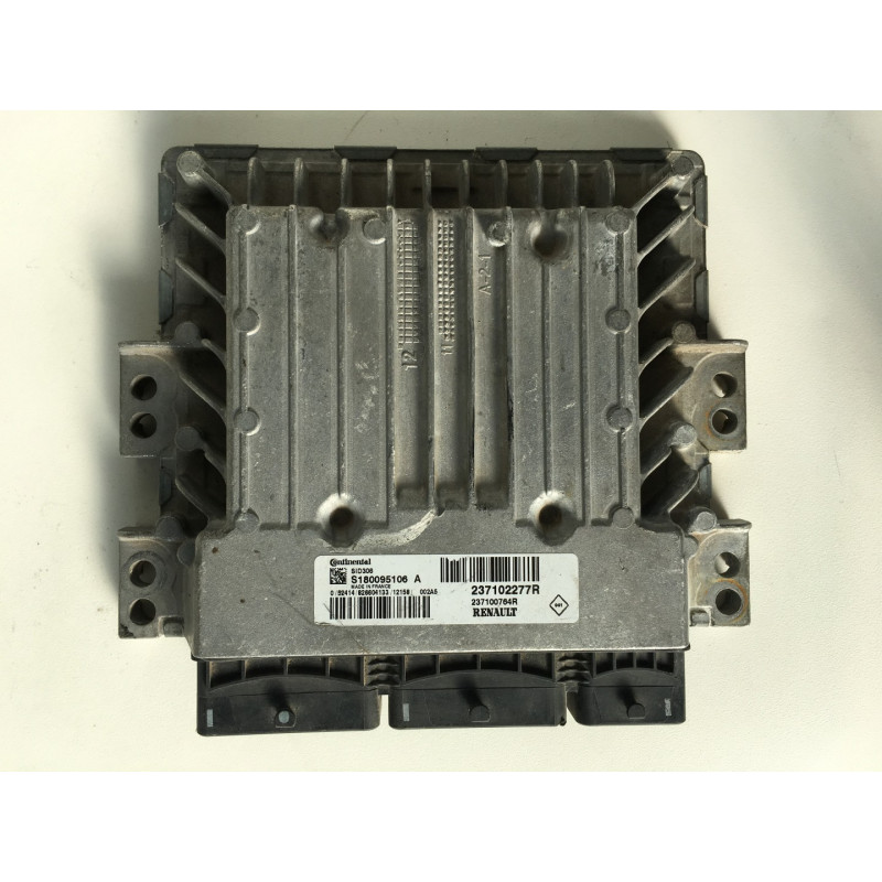 ENGINE ECU CONTINENTAL SID306 S180095106A RENAULT 237102277R 237100764R