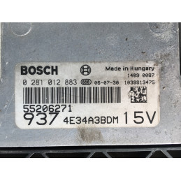 ECU MOTOR BOSCH EDC16C39-5.W4 0281012883 FIAT 55206271