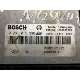 ECU BOSCH EDC16C36-3.3 0281015330 TRAFIC II / VIVARO I / PRIMASTAR I 2.0 DCI 66KW 90CV 8200935115 8200935116 - VIRGEN