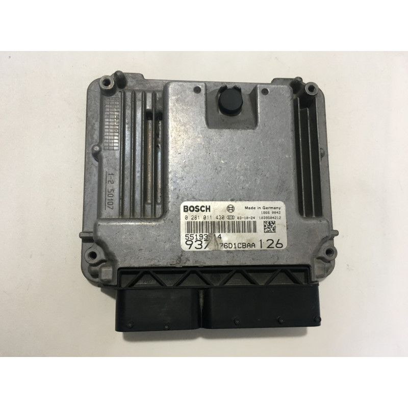 ENGINE ECU BOSCH EDC16C8-1.1 0281011430 ALFA ROMEO 55193514