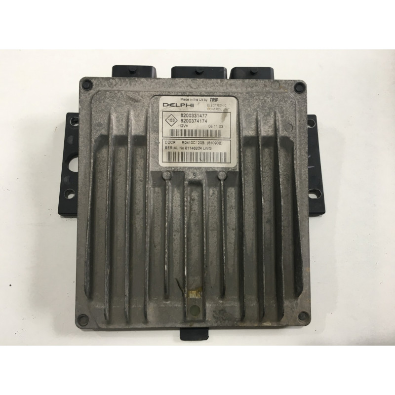 ENGINE ECU DELPHI DDCR R0410C120B RENAULT 8200331477 8200374174