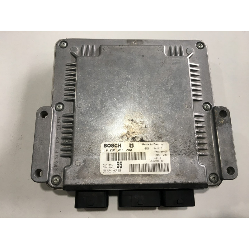 ECU BOSCH EDC15C2-10.1 0281011780 CITROEN C5 I 2.2 HDI 98KW 133HP 4HX 9652966280 - WITH DISABLED IMMOBILIZER (IMMO OFF)