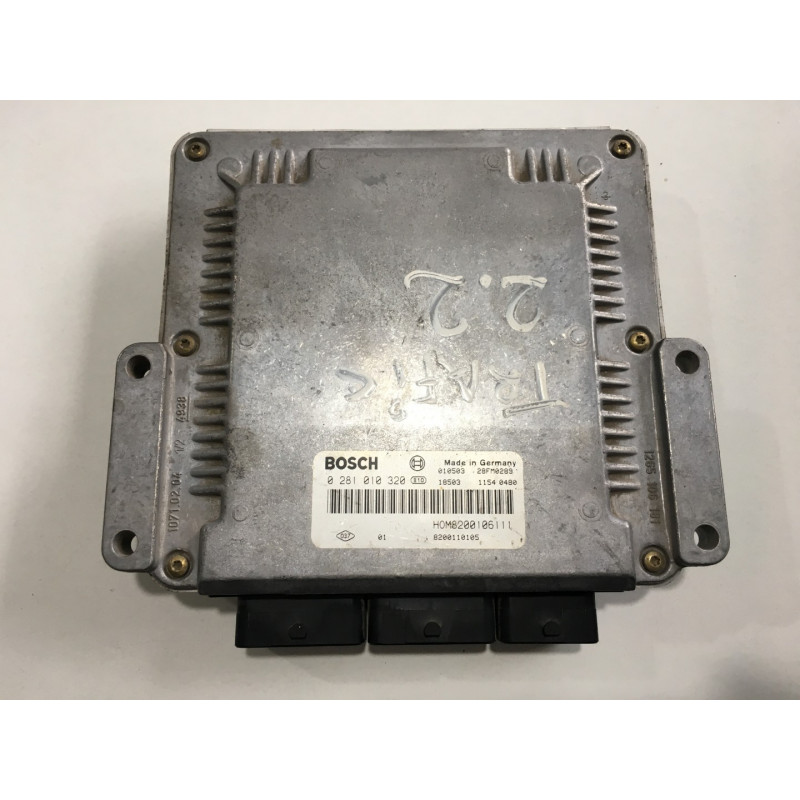 ENGINE ECU BOSCH EDC15C3-4.2 0281010320 RENAULT HOM8200106111 8200110105