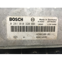 ENGINE ECU BOSCH EDC15C3-4.2 0281010320 RENAULT HOM8200106111 8200110105