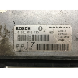 ECU BOSCH EDC15C2-6.1 0281010135 CITROEN JUMPY / PEUGEOT EXPERT / FIAT SCUDO 2.0 HDI JTD 95HP RHX 9636254580 - WITH IMMO OFF