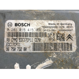 ECU MOTOR BOSCH EDC17CP11-5.30 0281015415 PSA 9675073280