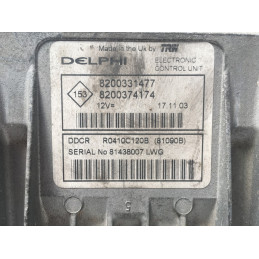 ECU MOTOR DELPHI DDCR R0410C120B RENAULT 8200331477 8200374174