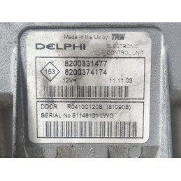 ENGINE ECU DELPHI DDCR R0410C120B RENAULT 8200331477 8200374174