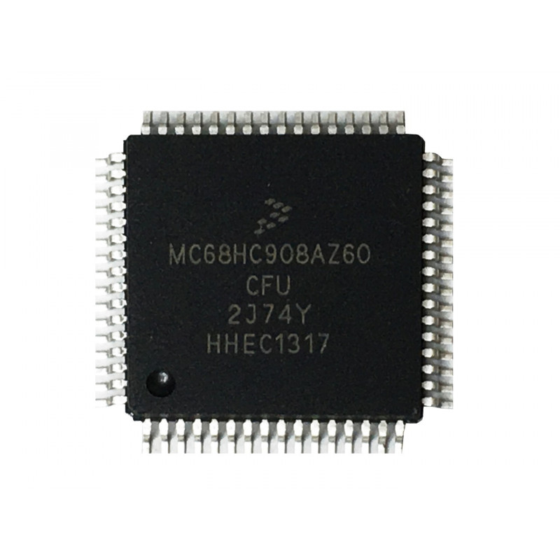 PROCESADOR MOTOROLA / FREESCALE MC68HC908AZ60 - 2J74Y - NUEVO