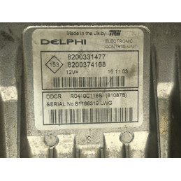 ECU MOTOR DELPHI DDCR R0410C116B RENAULT 8200331477 8200374168