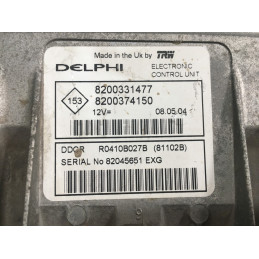 ECU MOTOR DELPHI DDCR R0410B027B RENAULT 8200331477 8200374150