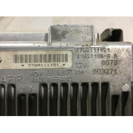 ENGIE ECU SAGEM SAFIR 21651136-6 RENAULT CLIO 1.2i HOM7700868294 7700111151 - WITH DISABLED IMMOBILIZER (IMMO OFF)