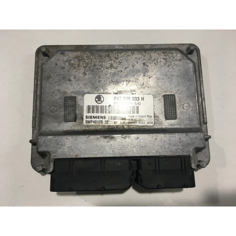 ENGINE ECU SIEMENS SIMOS 3PA 5WP4017912 VAG 047906033H