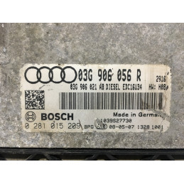 ECU MOTOR BOSCH EDC16U34-3.42 0281015209 VAG 03G906056R