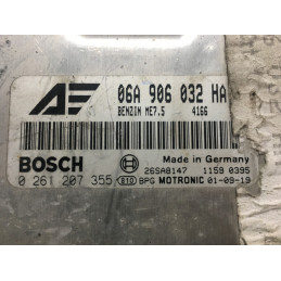 ECU MOTOR BOSCH ME7.5 0261207355 VAG 06A906032HA