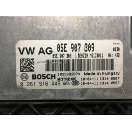 ECU MOTOR BOSCH SGMG1CS011 0261S16449 VAG 05E907309