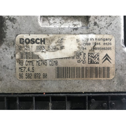 ECU MOTOR BOSCH ME7.4.5 0261208839 PSA 9658287280