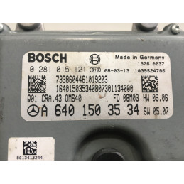 ECU MOTOR BOSCH EDC16C32-5.43 0281015121 MERCEDES A6401503534