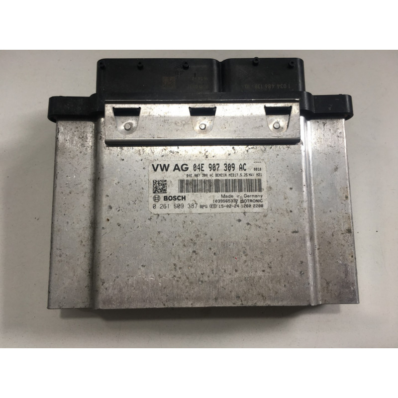 ENGINE ECU BOSCH MED17.5.25 0261S09387 VAG 04E907309AC