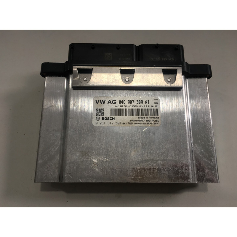 ECU MOTOR BOSCH  MED 17.5.21-3.14 0261S17501 VAG 04C907309AT