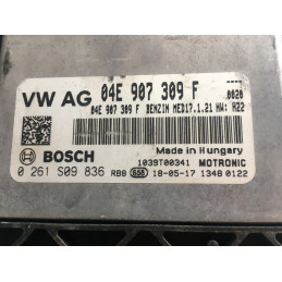 ECU MOTOR BOSCH MED17.1.21 0261S09836 VAG 04E907309F