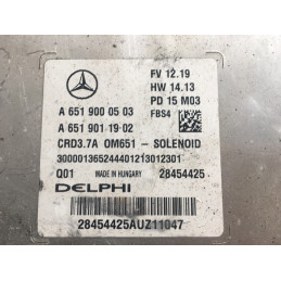 ECU MOTOR DELPHI CRD3.7A 28454425 MERCEDES A6519000503 A6519011902