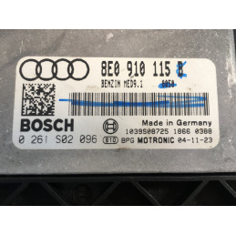 ECU MOTOR BOSCH MED9.1 0261S02096 VAG 8E0910115J