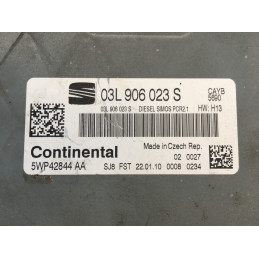 ENGINE ECU CONTINENTAL SIMOS PCR2.1 5WP42844AA VAG 03L906023S