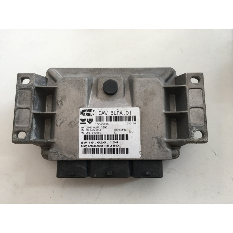 ECU MAGNETI MARELLI IAW 6LPA.01 16.575.084 PEUGEOT 206 I (T3) 2.0 GTI 100KW 136CV 9657649580 - CON INMOVILIZADOR ANULADO ECU MAGNETI MARELLI IAW 6LPA.01 16.575.084 PEUGEOT 206 I (T3) 2.0 GTI 100KW 136CV 9657649580 - CON INMOVILIZADOR ANULADO