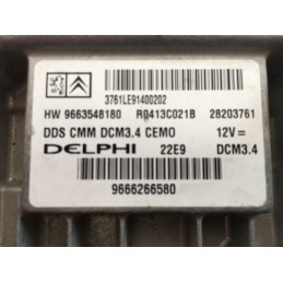 ECU MOTOR DELPHI DCM3.4 R0413C021B PSA 9663548180