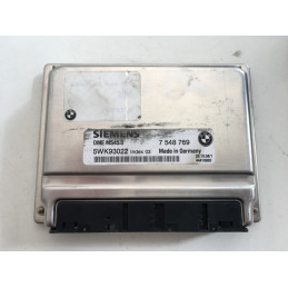 ECU MOTOR SIEMENS MS45.0 5WK93022 BMW 7548769