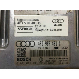 BOSCH EDC15C6 0281011484 MERCEDES A6111530591