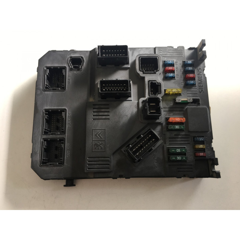 BSI E01-00 SIEMENS S118085320C CITROEN XSARA PICASSO I (N68) 9652474680 HG - SW 9654267180 / 14.03 / 1403 - VIRGIN BSI E01-00 SIEMENS S118085320C CITROEN XSARA PICASSO I (N68) 9652474680 HG - SW 9654267180 / 14.03 / 1403 - VIRGIN