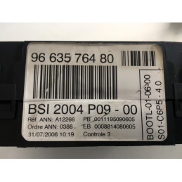 BSI P09-00 VALEO PSA 9663576480