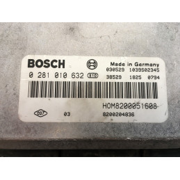 BOSCH EDC15C3 0281010637 RENAULT 8200211711