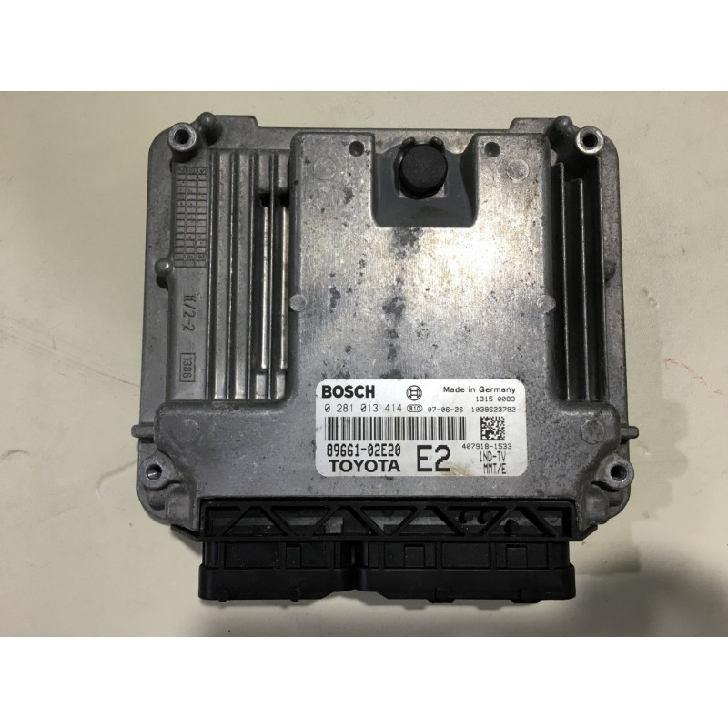 ECU MOTOR BOSCH EDC16C10-3.4 0281013414 TOYOTA 89661-02E20