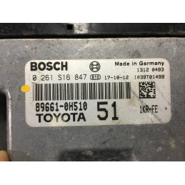 ENGINE ECU BOSCH ME17.9.52 0261S16847 TOYOTA 89661-0H510