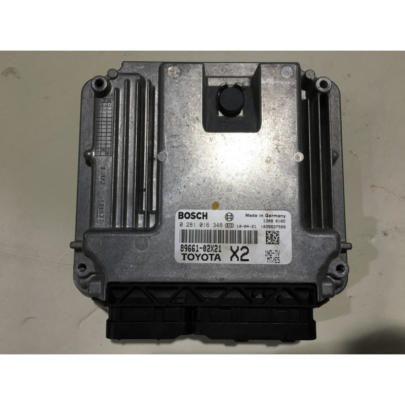 ECU MOTOR BOSCH EDC17CP07-6.21 0281016348 TOYOTA 89661-02X21