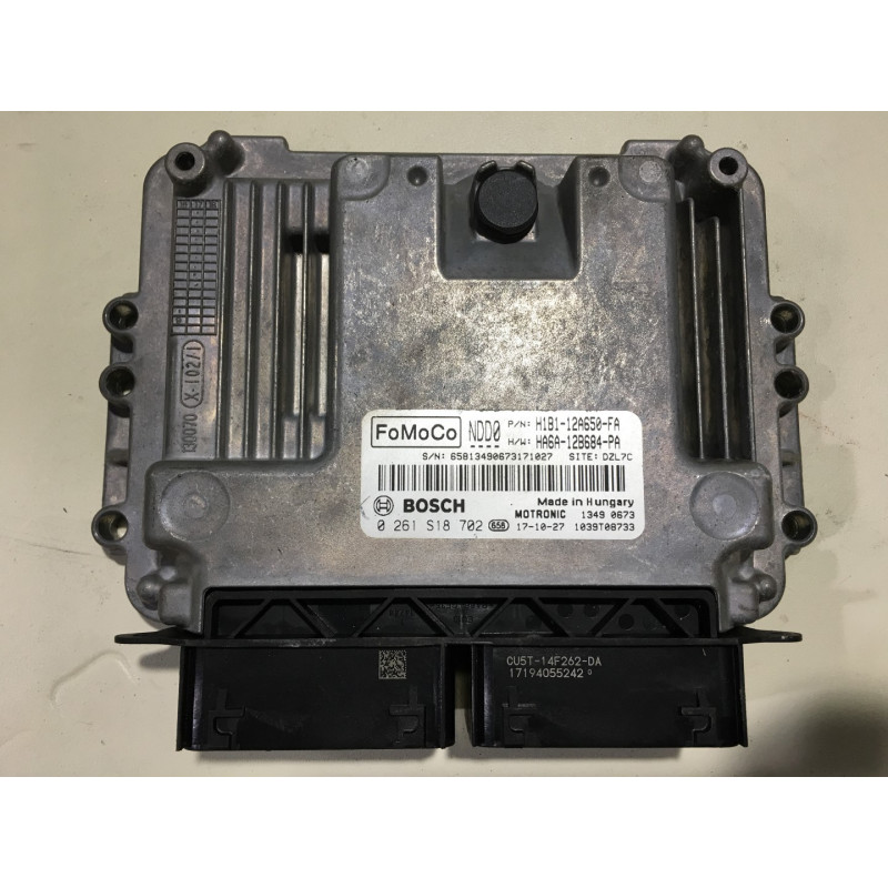 ENGINE ECU BOSCH MED17.0.7 0261S18702 FORD H1B1-12A650-FA NDD0 ENGINE ECU BOSCH MED17.0.7 0261S18702 FORD H1B1-12A650-FA NDD0