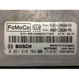 ECU MOTOR BOSCH MED17.0.7 0261S18702 FORD H1B1-12A650-FA NDD0