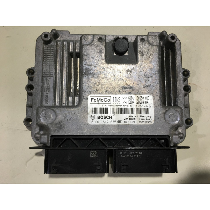 ENGINE ECU BOSCH MED17.0.1 0261S17675 FORD G1B1-12A650-AUC TTN2