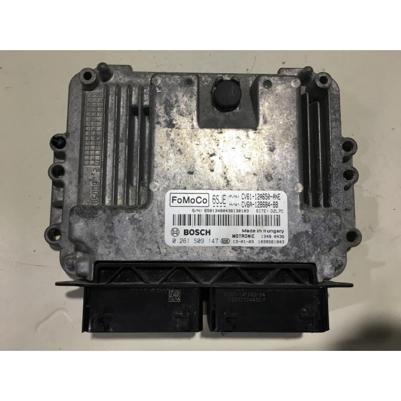 ECU MOTOR BOSCH MED17.0.1 0261S09147 FORD CV61-12A650-ANE 6SJE