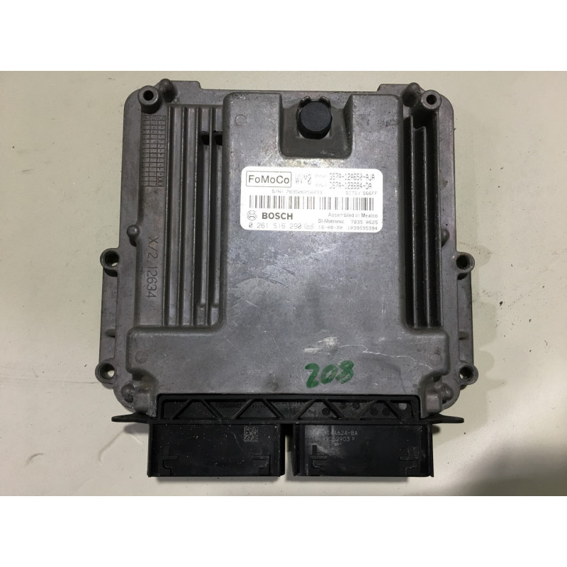 ECU MOTOR BOSCH MEDG17.0 0261S16290 FORD GS7A-12A650-AJA WVM0