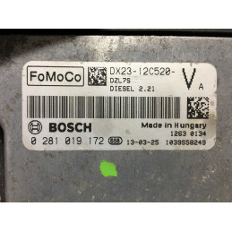 ENGINE ECU BOSCH EDC17CP42-3.21 0281019172 JAGUAR / FORD DX23-12C520-VA