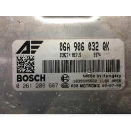 ECU MOTOR BOSCH ME7.5 0261208687 VAG 06A906032QK