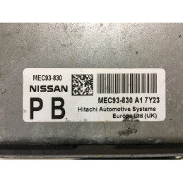 ENGINE ECU HITACHI MEC93-830 NISSAN PB